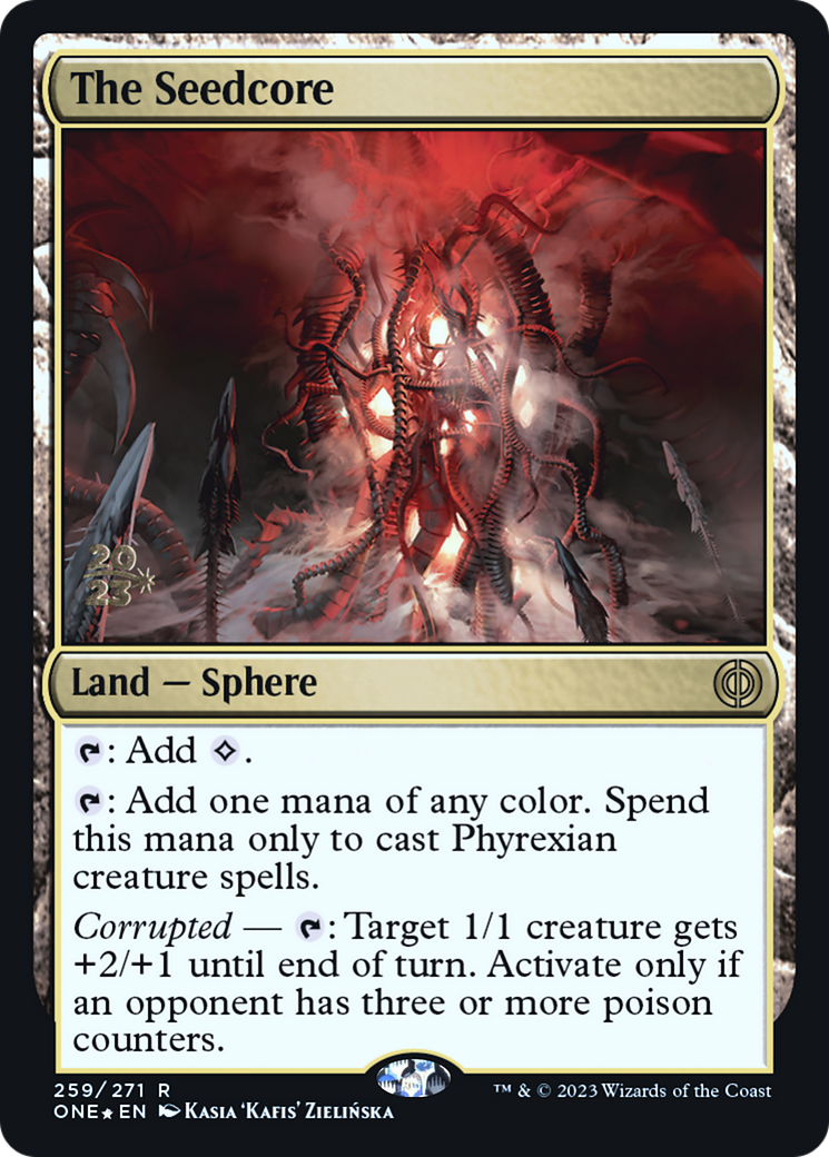 Image of The Seedcore (PRE-259) - Phyrexia: All Will Be One Promos Foil