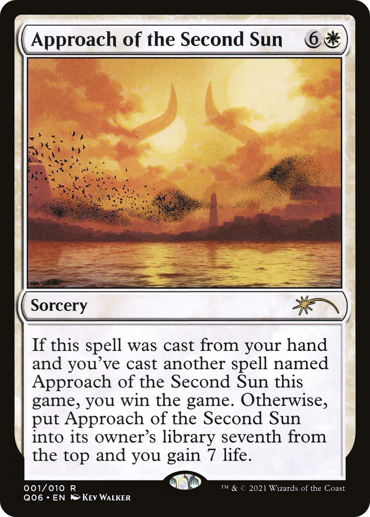 Image of Approach of the Second Sun (UMP-001) - Pioneer Challenger Decks 2021