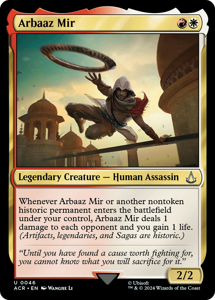 Image of Arbaaz Mir (ACR-046) - Assassin's Creed Foil