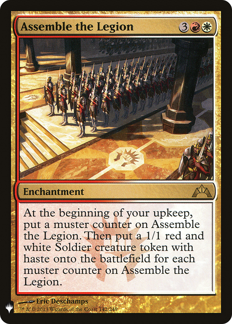 Image of Assemble the Legion (LIST-GTC-142) - The List