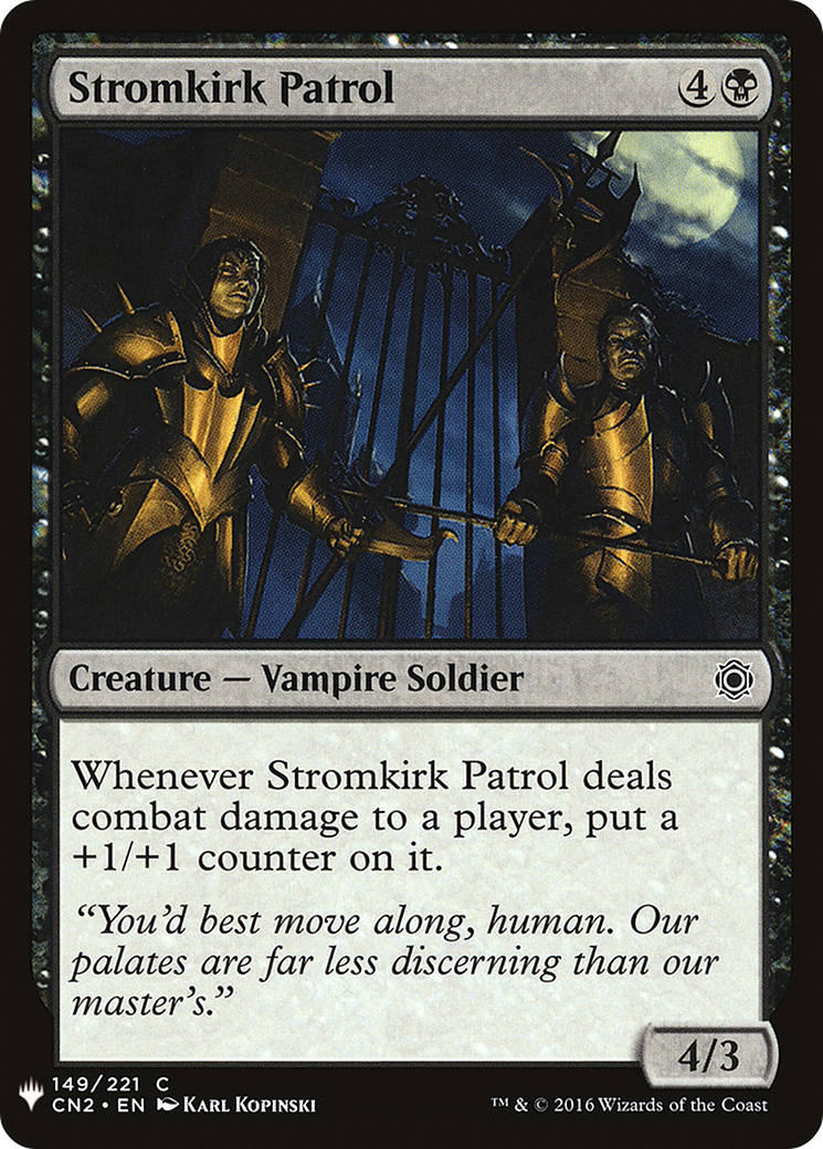 Image of Stromkirk Patrol (LIST-CN2-149) - The List
