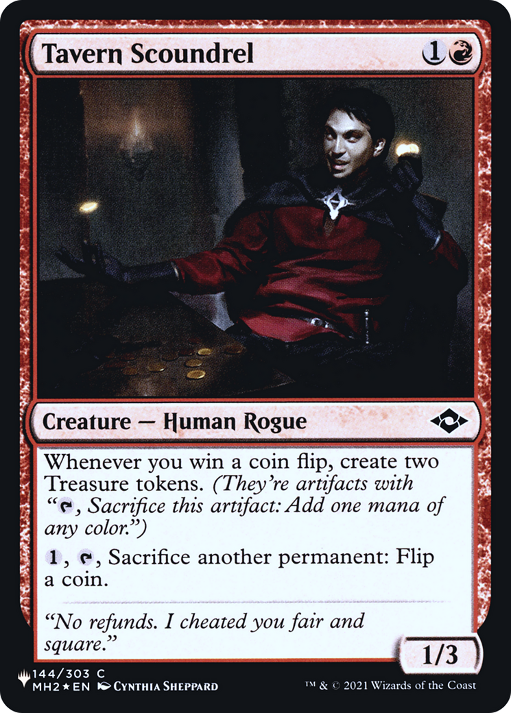 Image of Tavern Scoundrel (LIST-144) - The List Foil