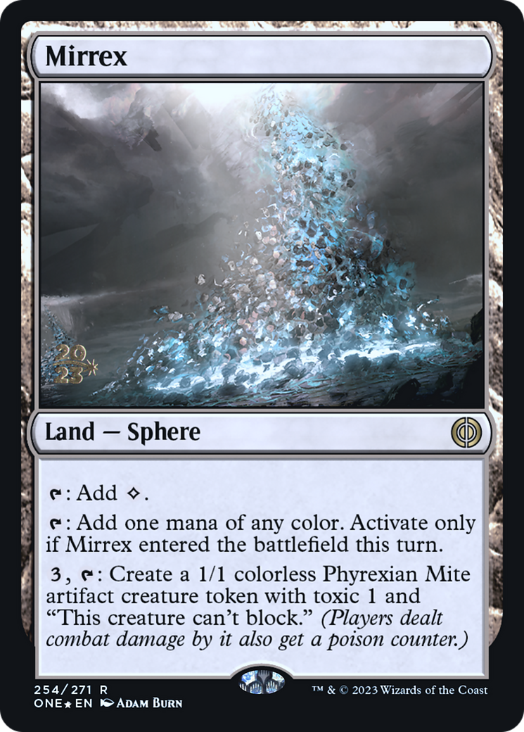 Image of Mirrex (PRE-254) - Phyrexia: All Will Be One Promos Foil