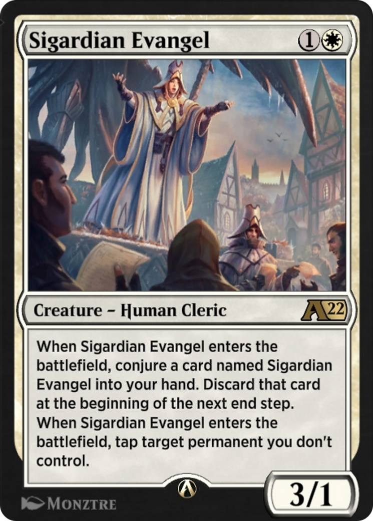 Image of Sigardian Evangel (Y22-009) - Alchemy: Innistrad