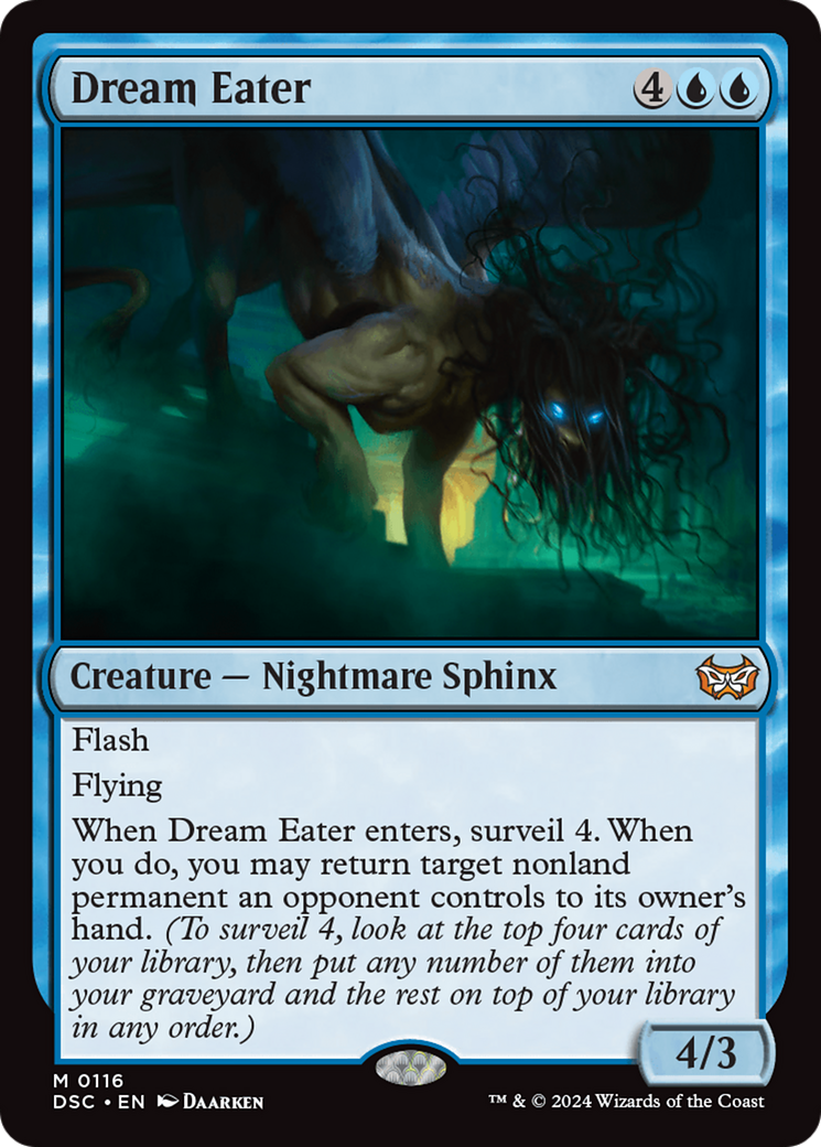 Image of Dream Eater (DSC-116) - Duskmourn: House of Horror Commander