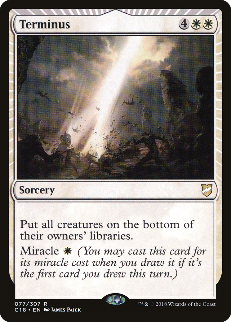 Image of Terminus (C18-077) - Commander 2018: (miracle)