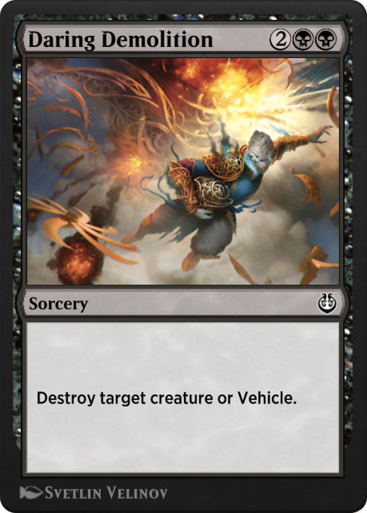 Image of Daring Demolition (KLR-078) - Kaladesh Remastered