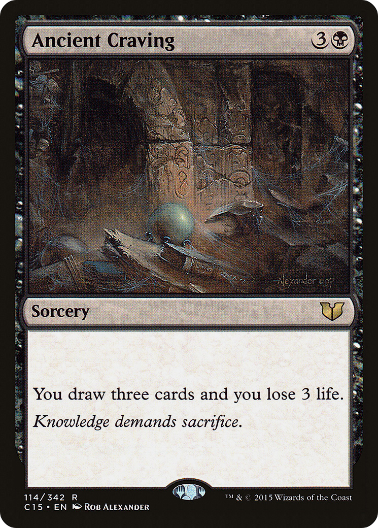 Image of Ancient Craving (C15-114) - Commander 2015