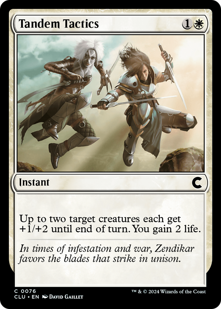 Image of Tandem Tactics (CLU-076) - Ravnica: Clue Edition