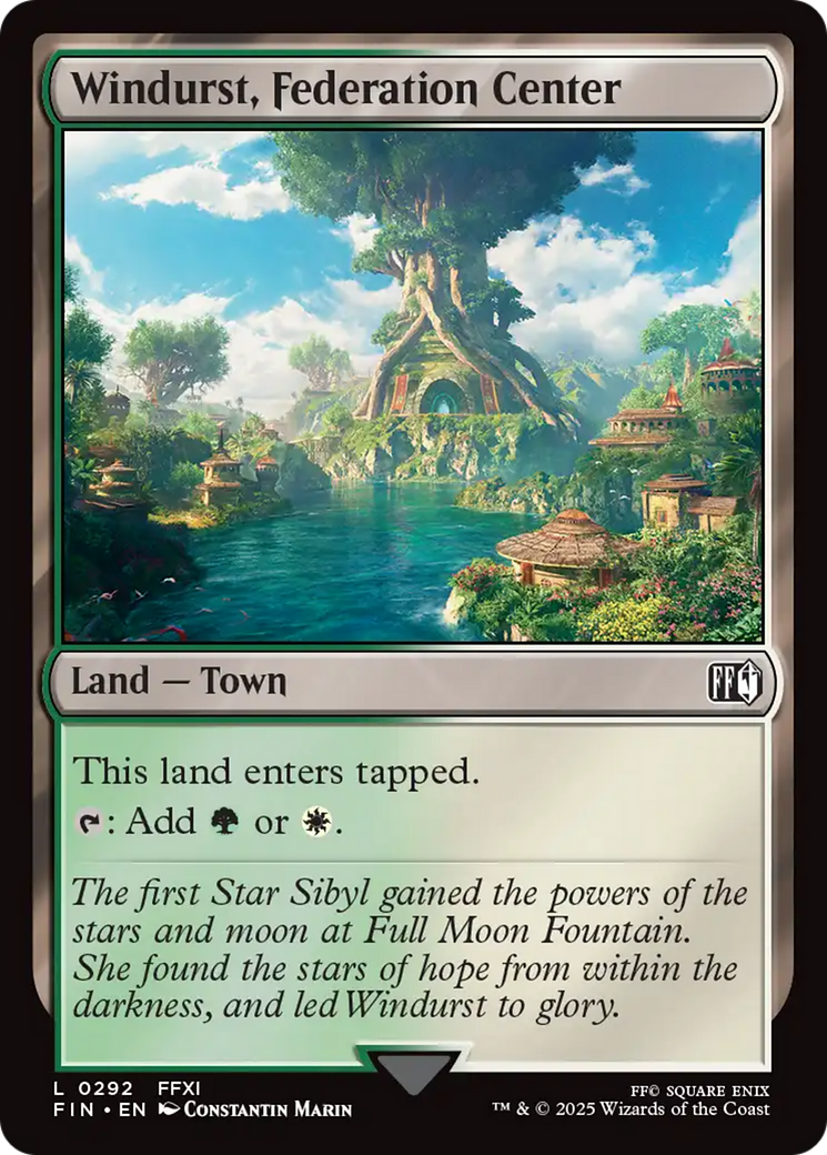 Image of Windurst, Federation Center (FIN-292) - FINAL FANTASY