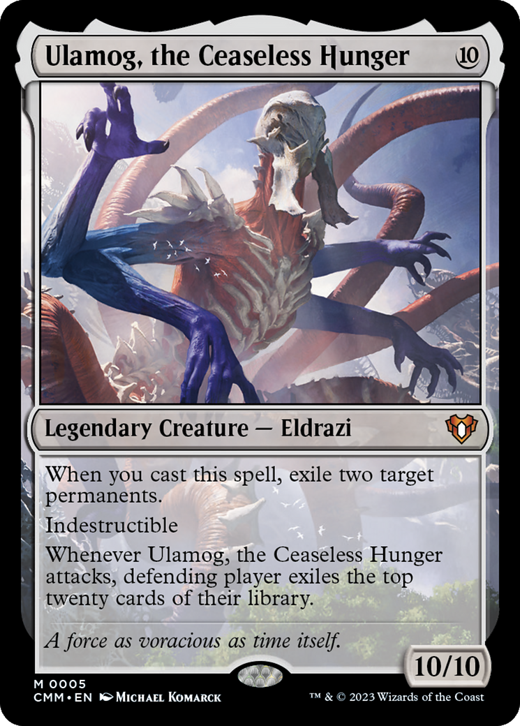 Image of Ulamog, the Ceaseless Hunger (CMM-005) - Commander Masters