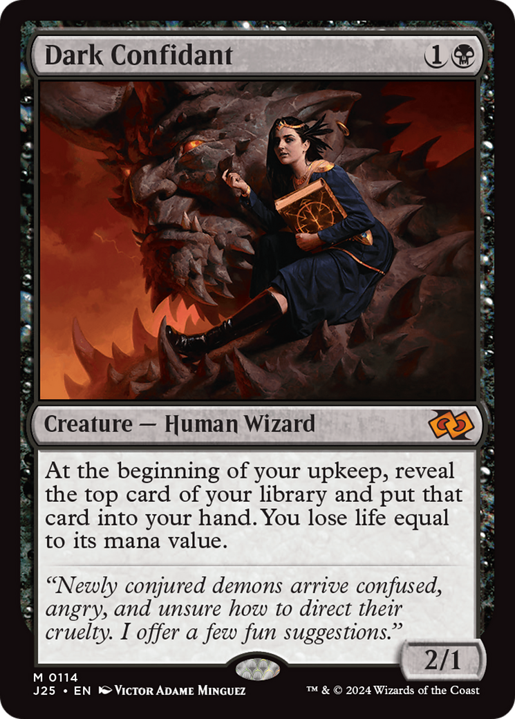 Image of Dark Confidant (J25-114) - Foundations Jumpstart