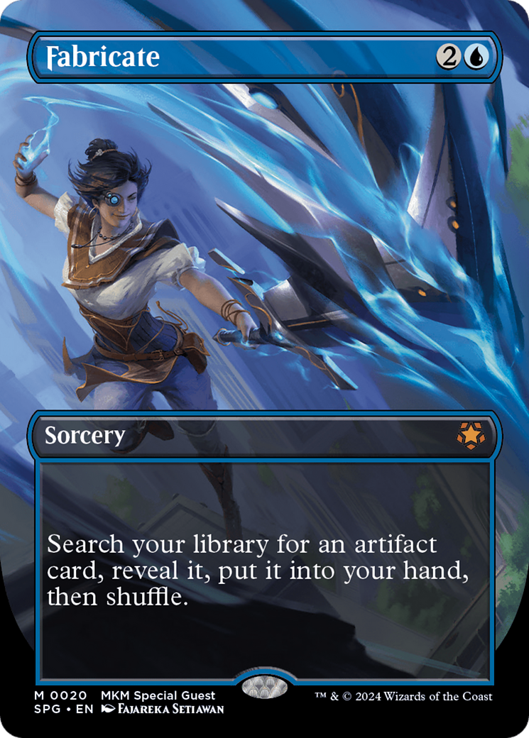 Image of Fabricate (Borderless) (SPG-020) - Special Guests (Borderless) Foil