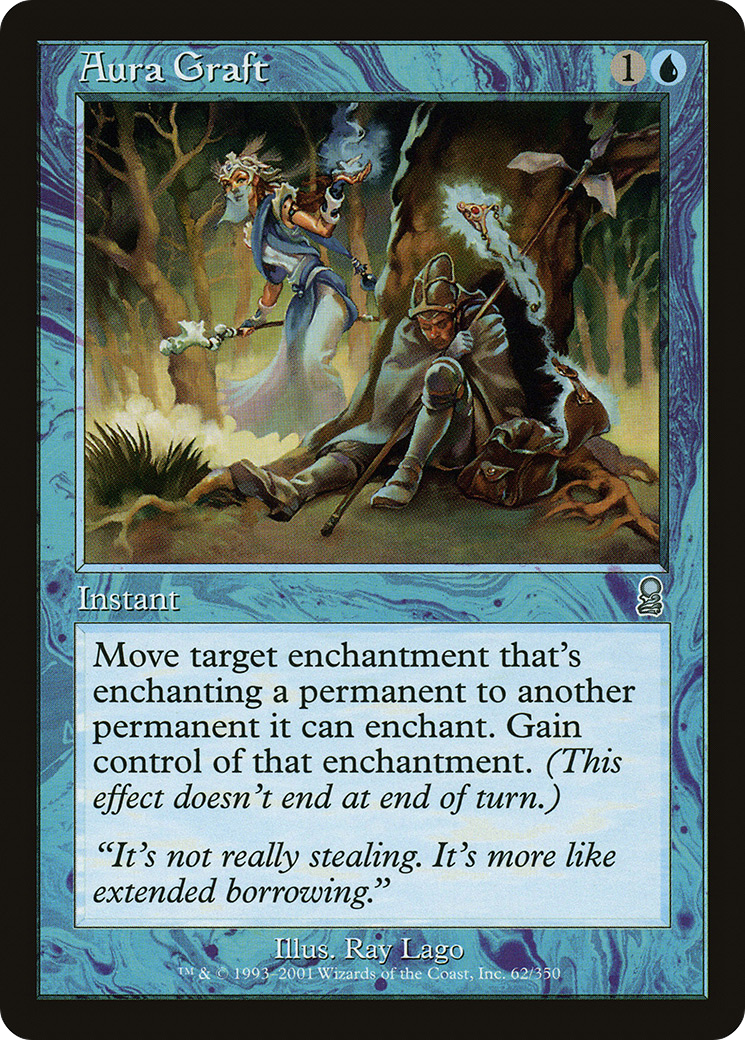 Image of Aura Graft (ODY-062) - Odyssey Foil