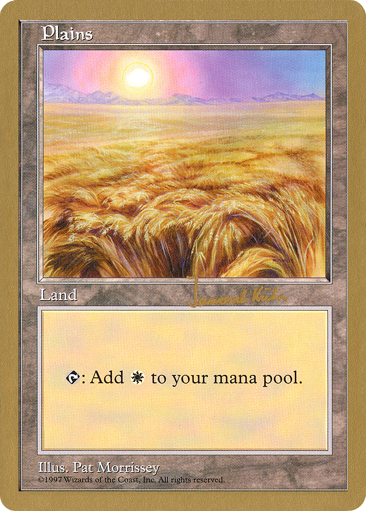 Image of Plains (436) - 1997 Janosch Kuhn (5ED) (WCD-) - World Championship Decks 1997