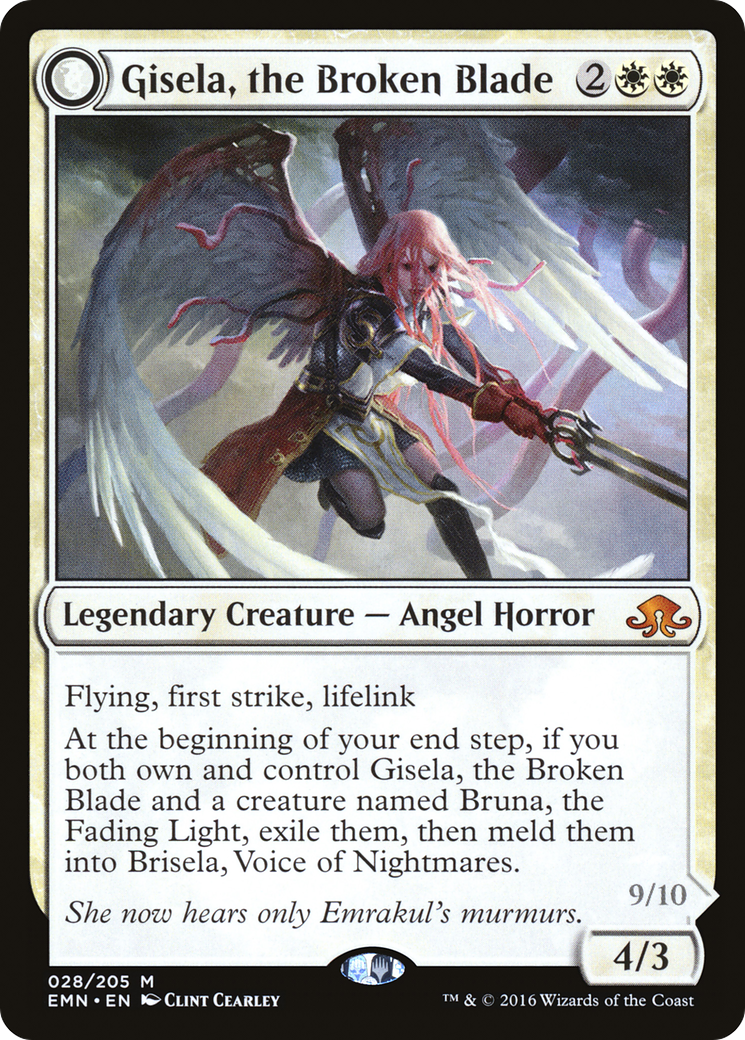 Image of Gisela, the Broken Blade (EMN-028) - Eldritch Moon: (mooneldrazidfc) Foil