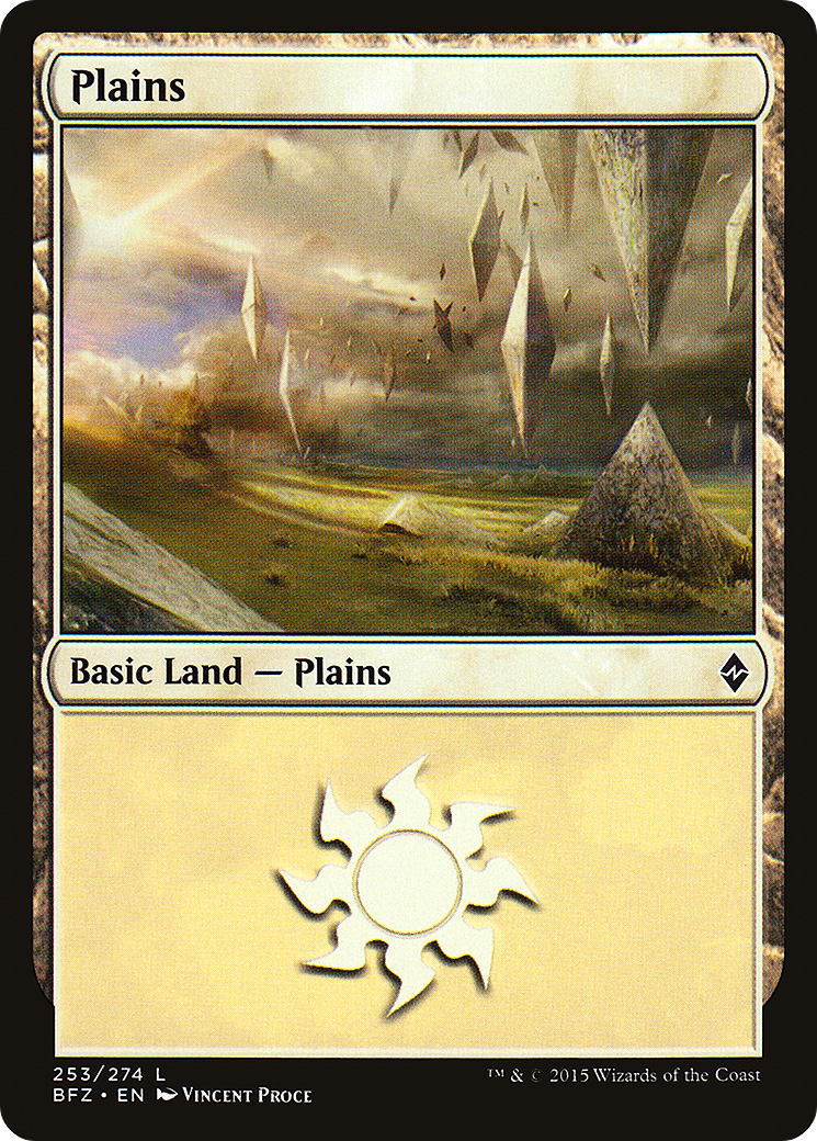 Image of Plains (253) (BFZ-253A) - Battle for Zendikar