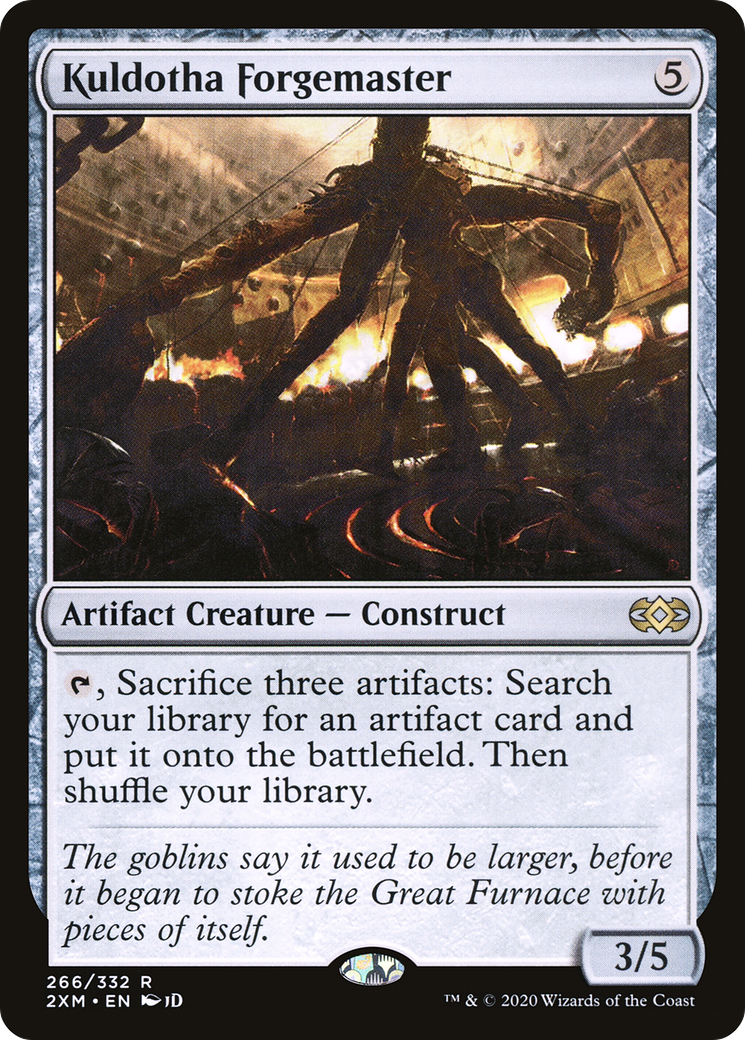 Image of Kuldotha Forgemaster (2XM-266) - Double Masters Foil
