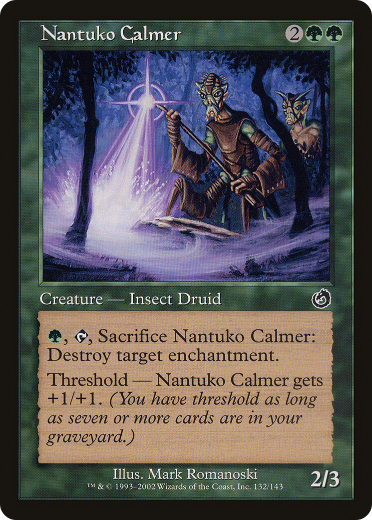 Image of Nantuko Calmer (TOR-132) - Torment Foil