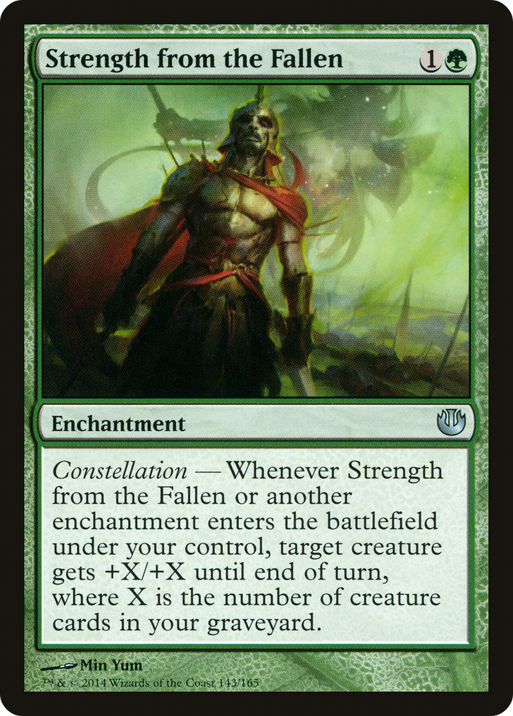 Image of Strength from the Fallen (JOU-143) - Journey into Nyx Foil