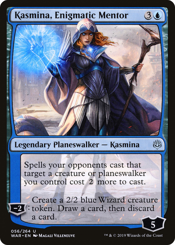 Image of Kasmina, Enigmatic Mentor (WAR-056) - War of the Spark