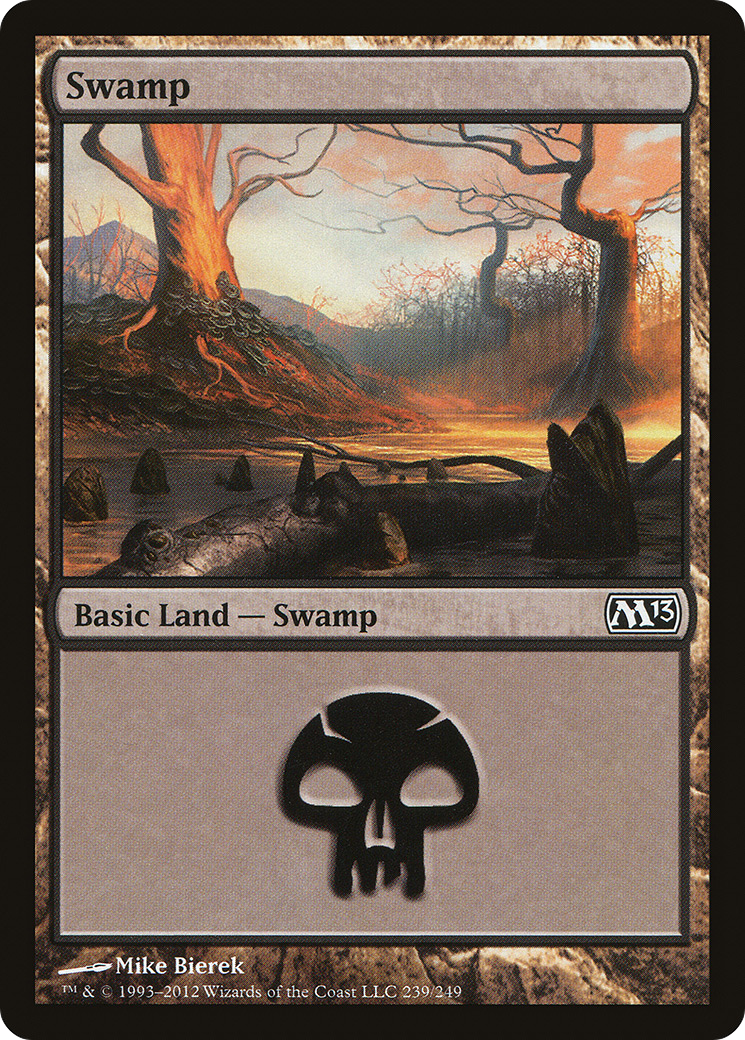 Image of Swamp (239) (M13-239) - Magic 2013