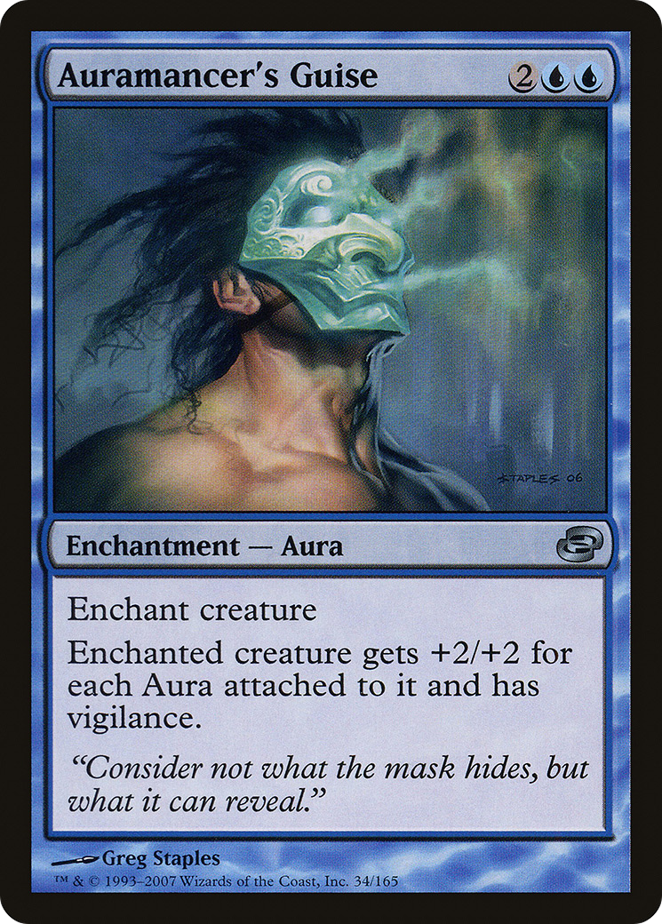 Image of Auramancer's Guise (PLC-034) - Planar Chaos Foil