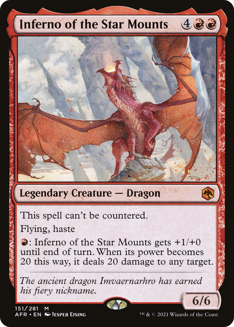 Image of Inferno of the Star Mounts (AFR-151) - Adventures in the Forgotten Realms