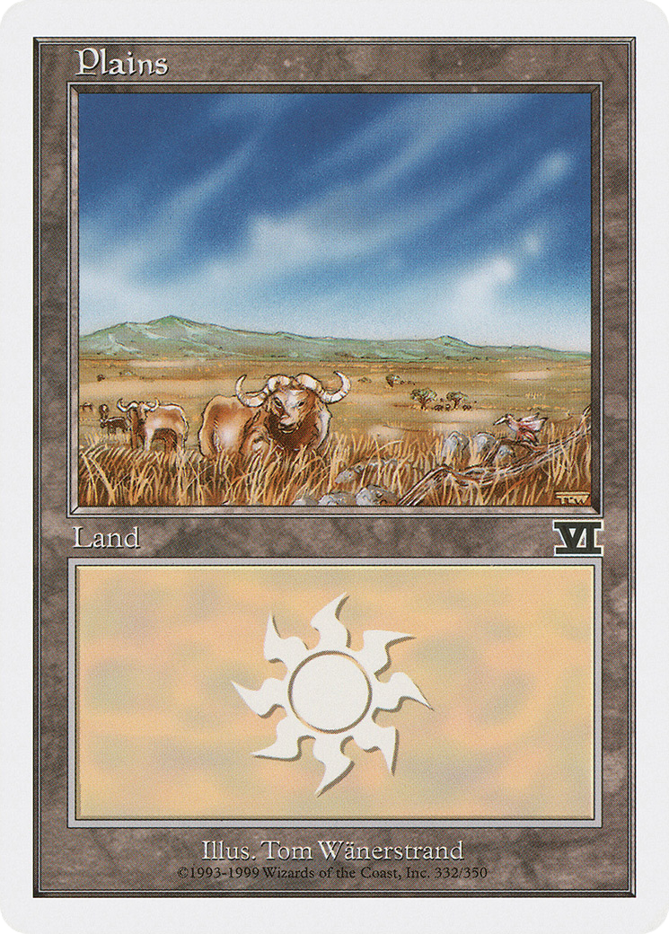 Image of Plains (332) (6ED-332) - Classic Sixth Edition