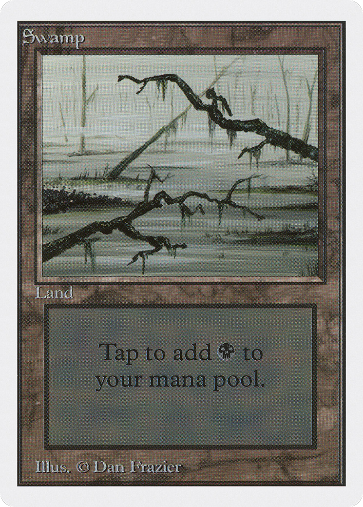 Image of Swamp (C) (2ED-) - Unlimited Edition