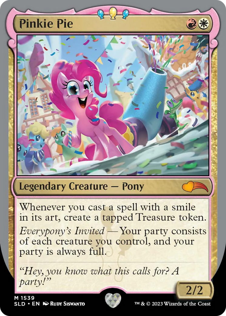 Image of Pinkie Pie (SLD-1539) - Secret Lair Drop Foil