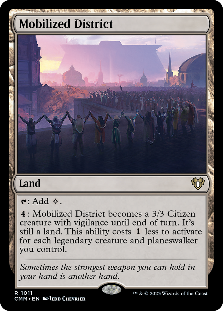 Image of Mobilized District (CMM-1011) - Commander Masters