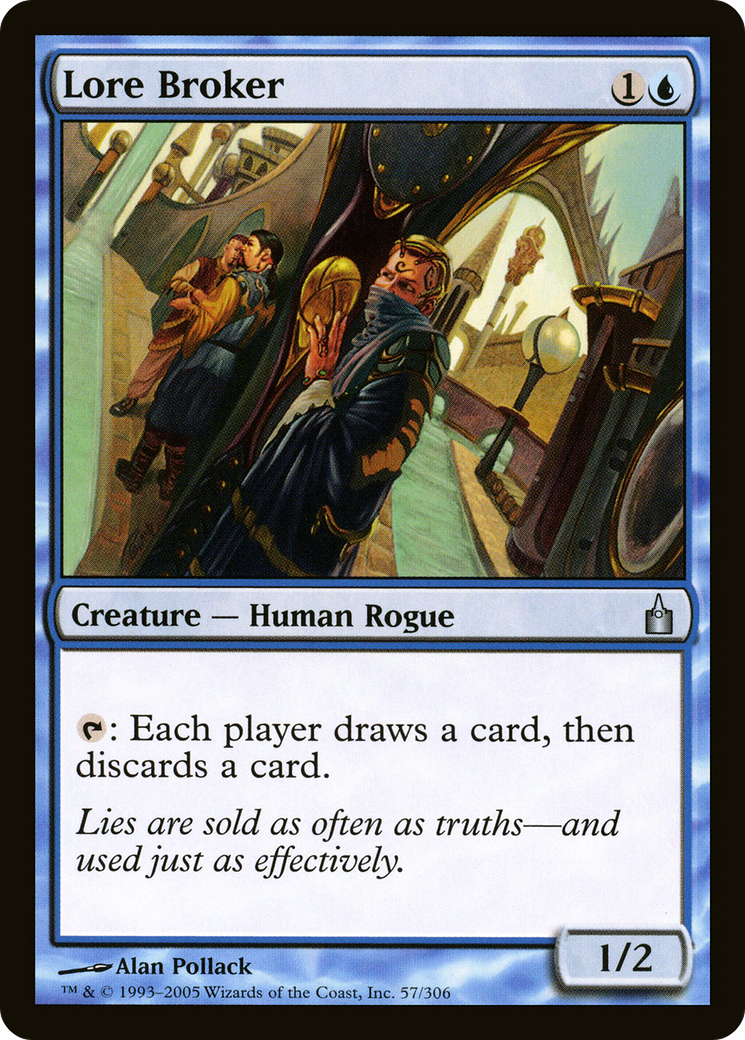 Image of Lore Broker (RAV-057) - Ravnica: City of Guilds