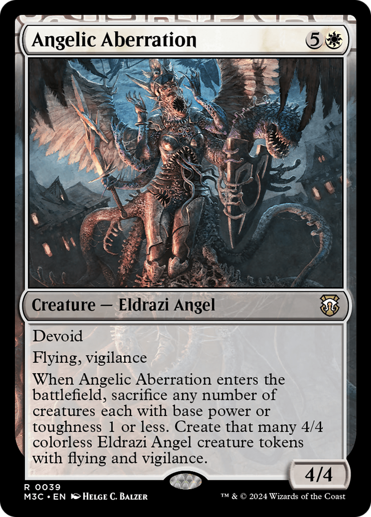 Image of Angelic Aberration (M3C-039) - Modern Horizons 3 Commander: (devoid)