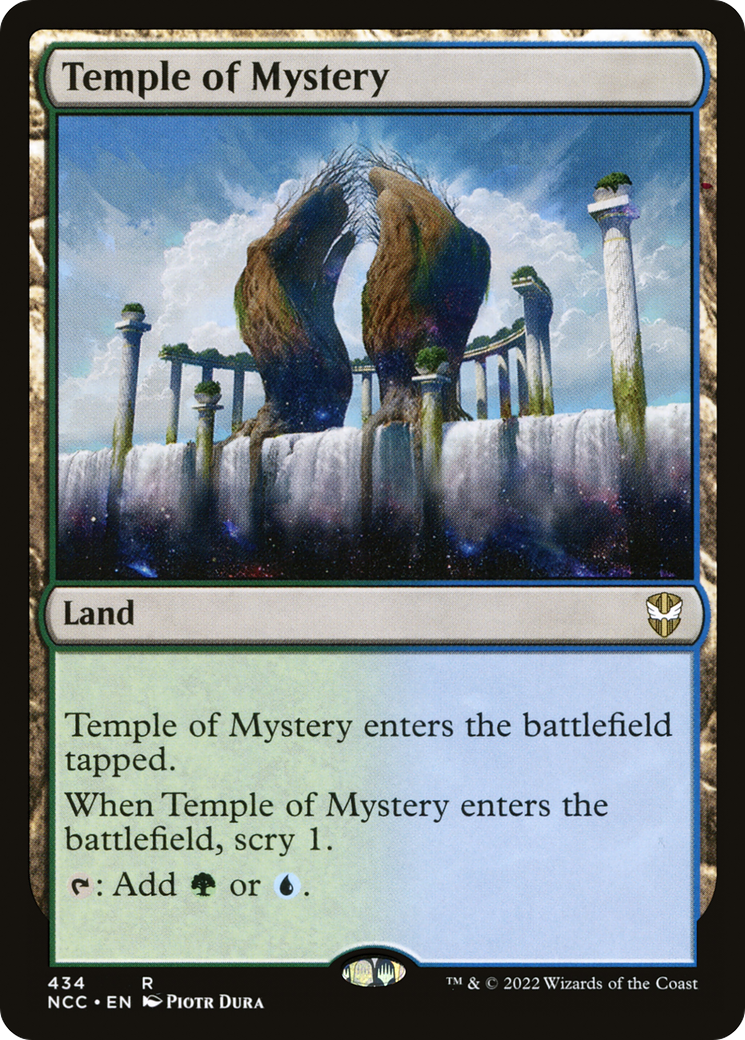 Image of Temple of Mystery (NCC-434) - New Capenna Commander