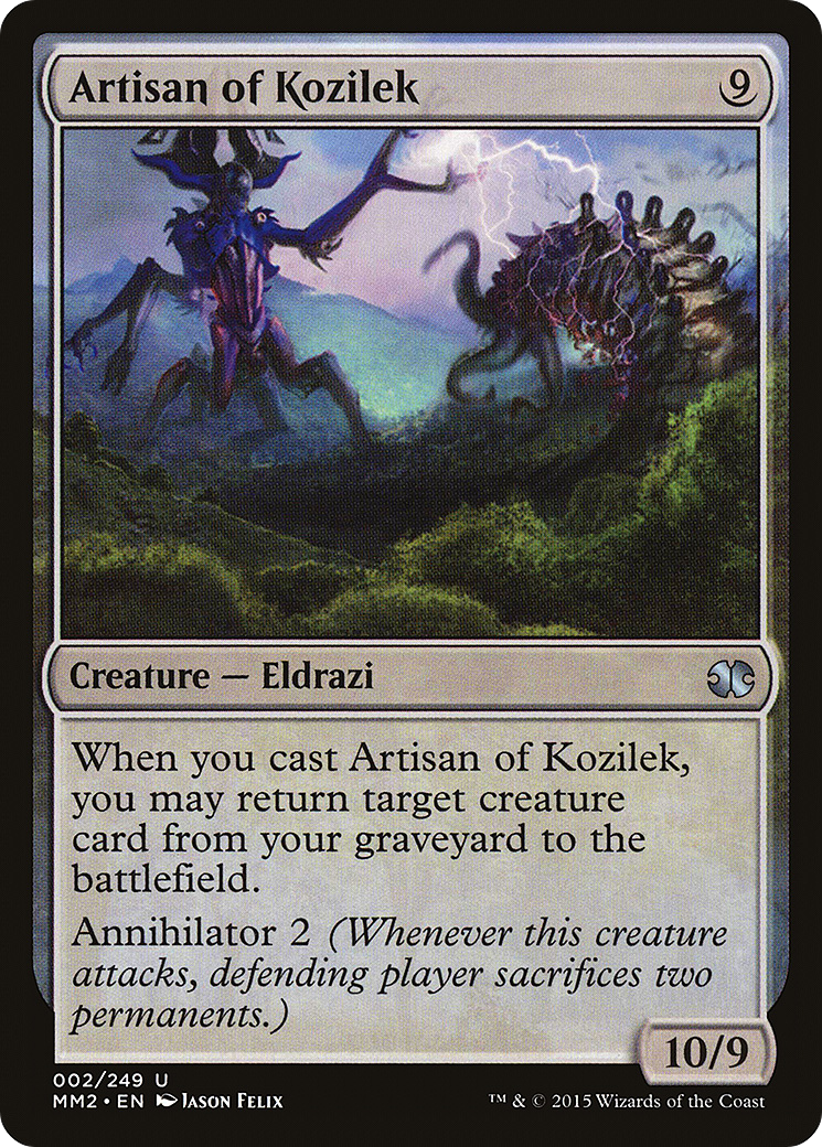 Image of Artisan of Kozilek (MM2-002) - Modern Masters 2015
