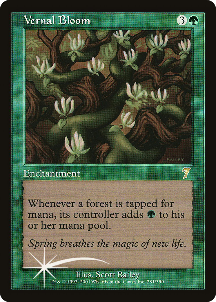 Image of Vernal Bloom (7ED-281) - 7th Edition