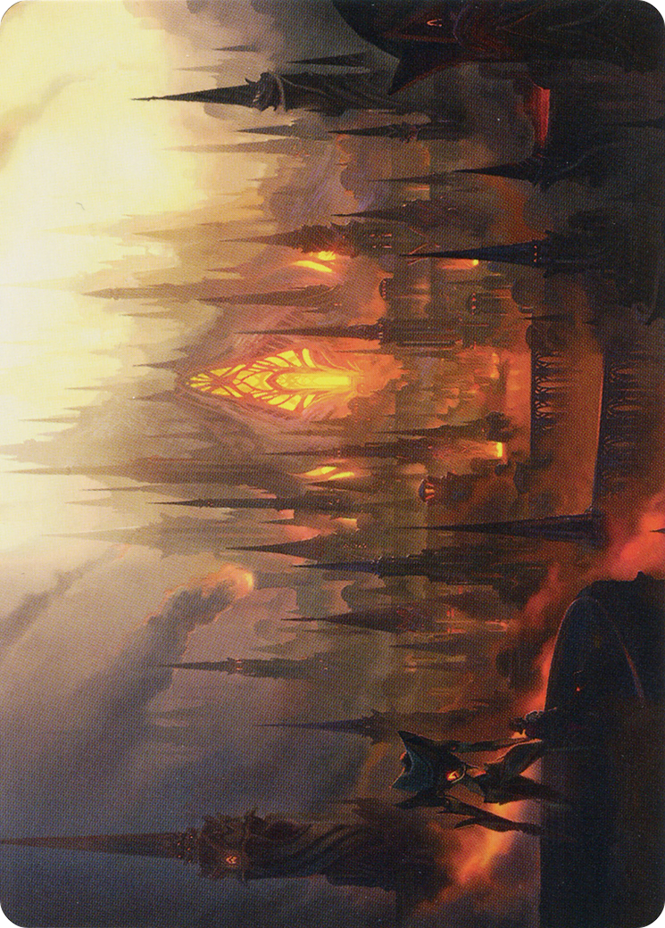 Image of Mishra's Foundry // Mishra's Foundry (ABRO-046) - The Brothers' War Art Series (Borderless)