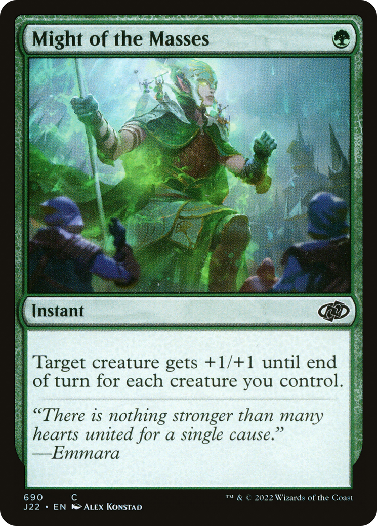 Image of Might of the Masses (J22-690) - Jumpstart 2022