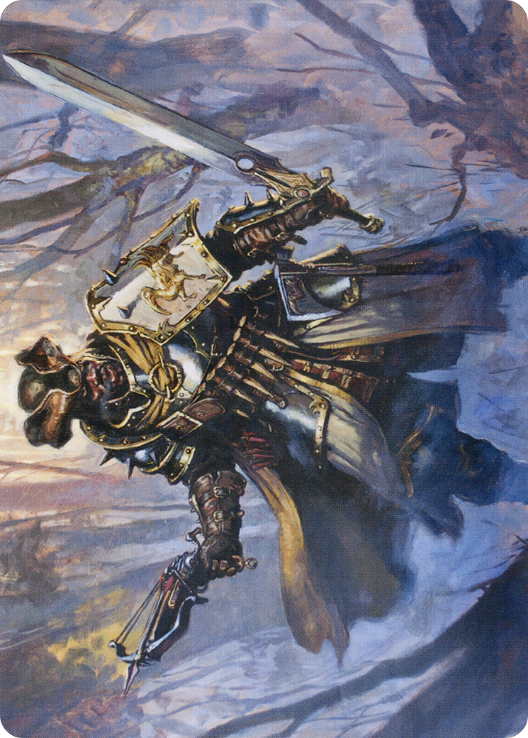 Image of Brutal Cathar // Brutal Cathar (AMID-013) - Midnight Hunt Art Series (Borderless)