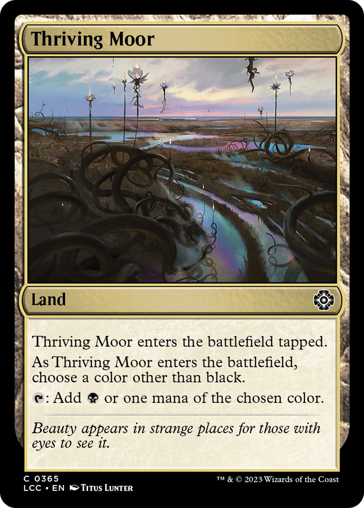 Image of Thriving Moor (LCC-365) - The Lost Caverns of Ixalan Commander