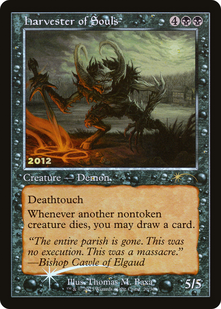 Image of Harvester of Souls (30A-P-020) - 30th Anniversary Play Promos Foil