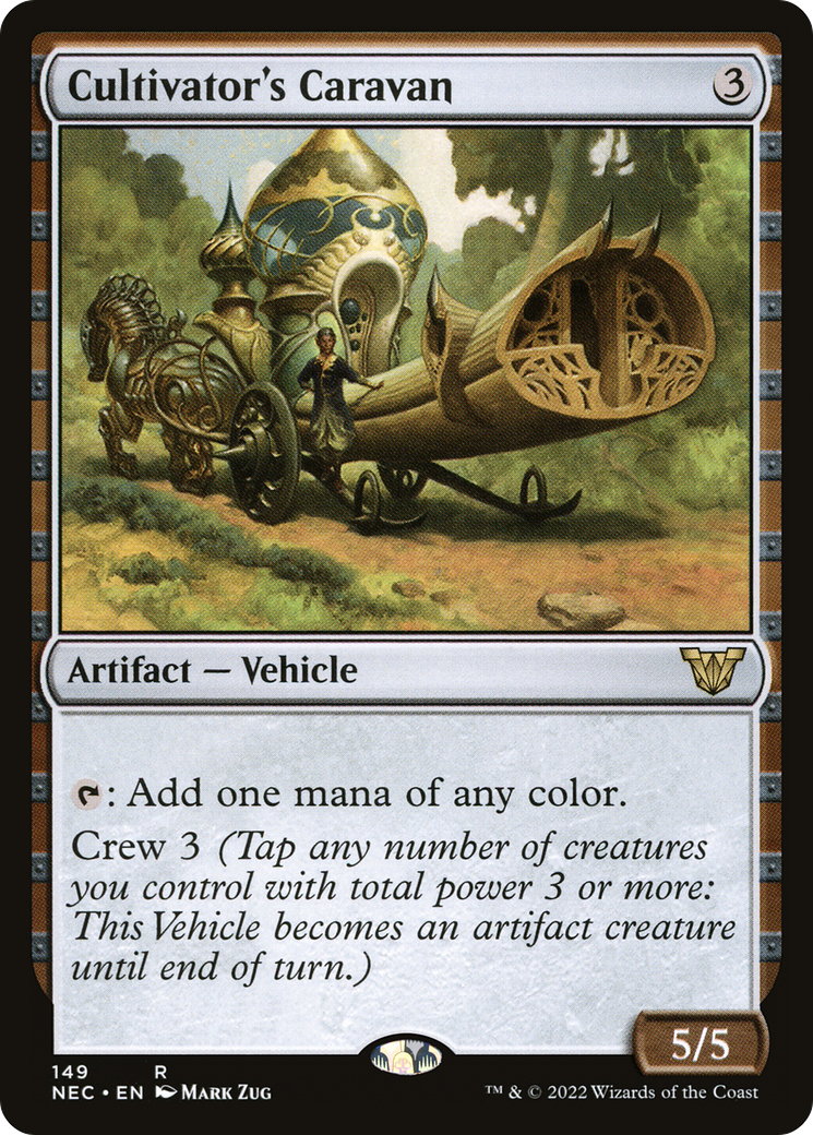 Image of Cultivator's Caravan (NEC-149) - Neon Dynasty Commander