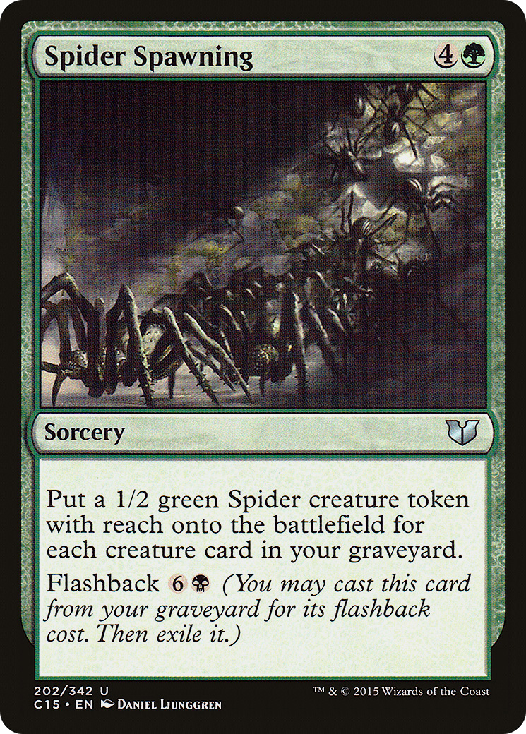 Image of Spider Spawning (C15-202) - Commander 2015