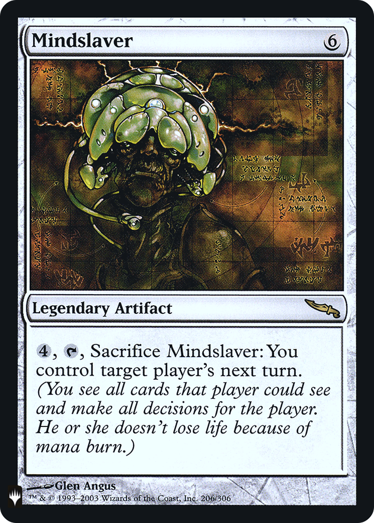 Image of Mindslaver (LIST-206) - The List Foil