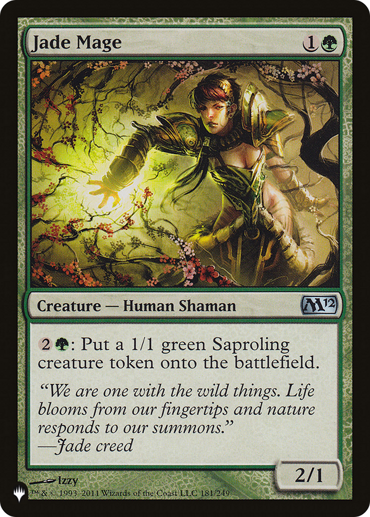 Image of Jade Mage (LIST-M12-181) - The List