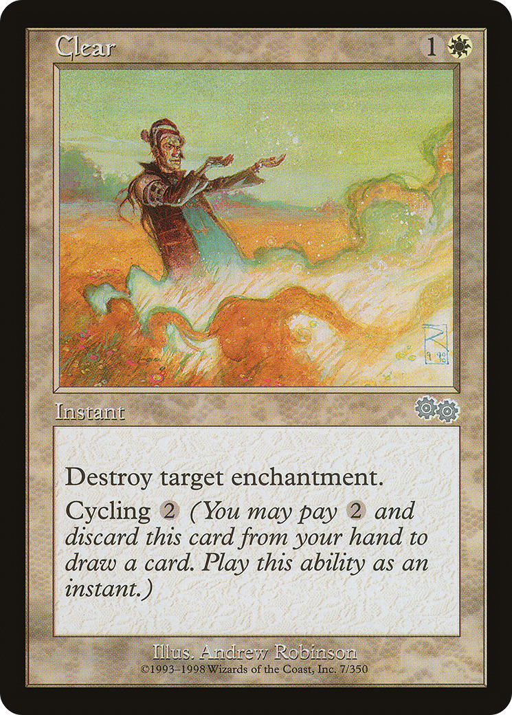 Image of Clear (USG-007) - Urza's Saga
