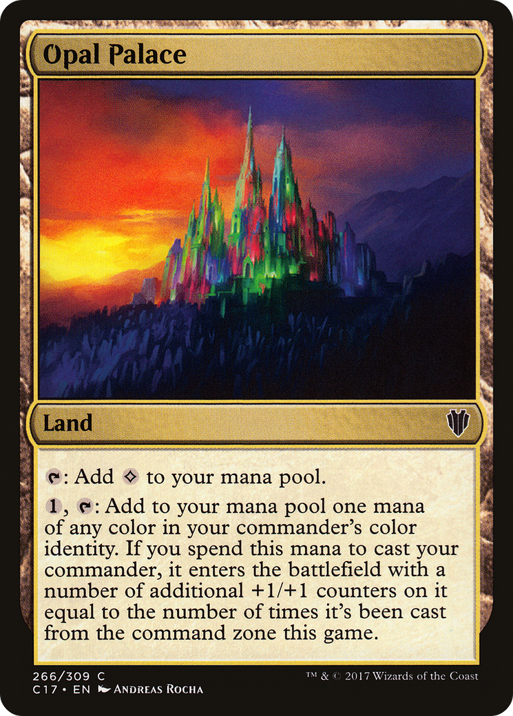 Image of Opal Palace (C17-266) - Commander 2017