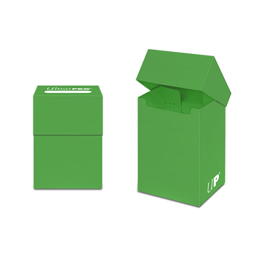 Deckbox: PRO 80+ Solid- Green, Lime