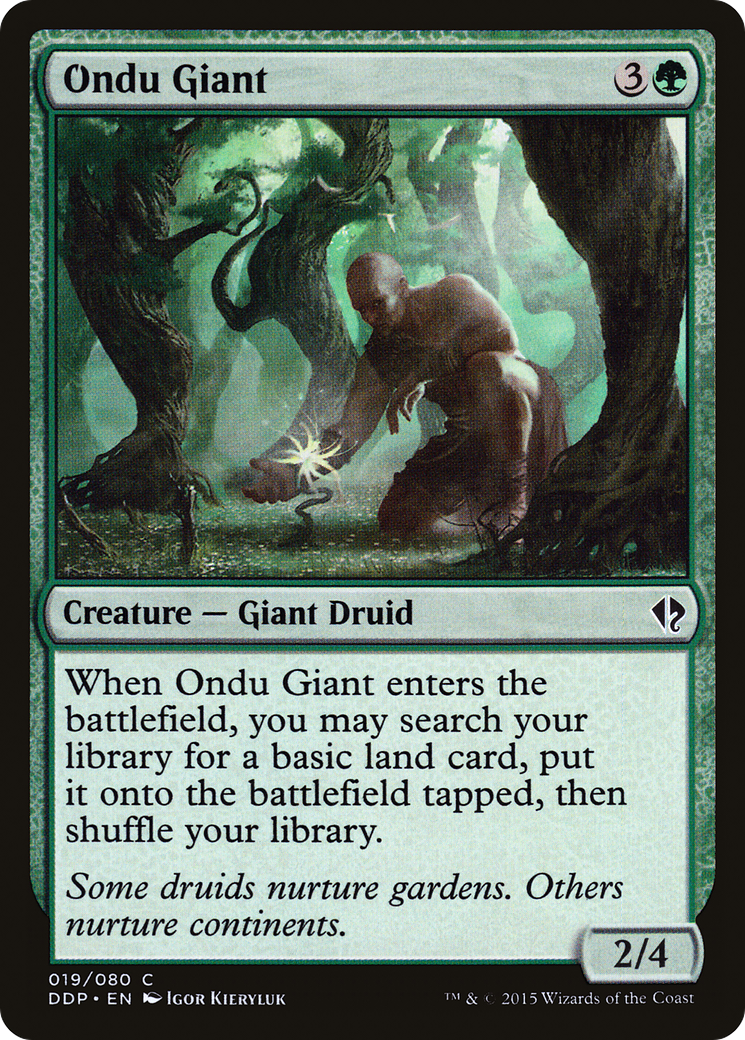 Image of Ondu Giant (DDP-019) - Duel Decks: Zendikar vs. Eldrazi
